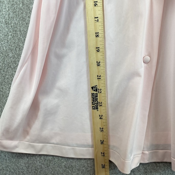 Vintage Shadowline nylon top and robe set no pants size M blush pink lace - Picture 14 of 14